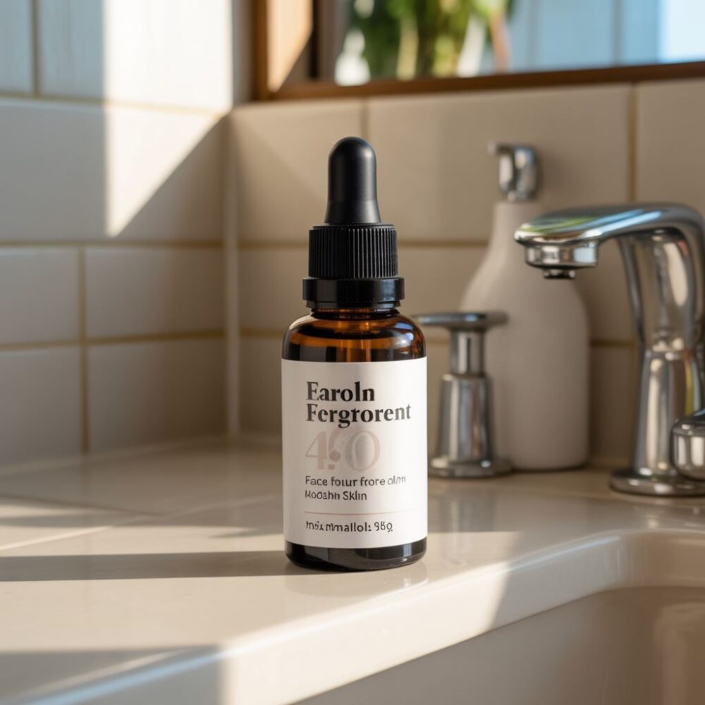 butelka serum przeciwzmarszczkowego