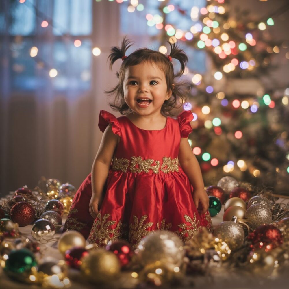 dziecięca moda świąteczna