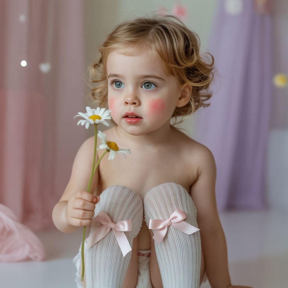 dziewczęce podkolanówki