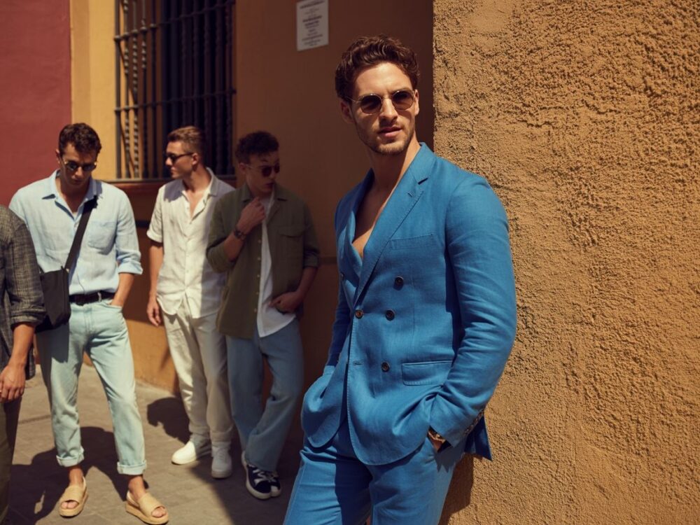 elegancki mężczyzna moda