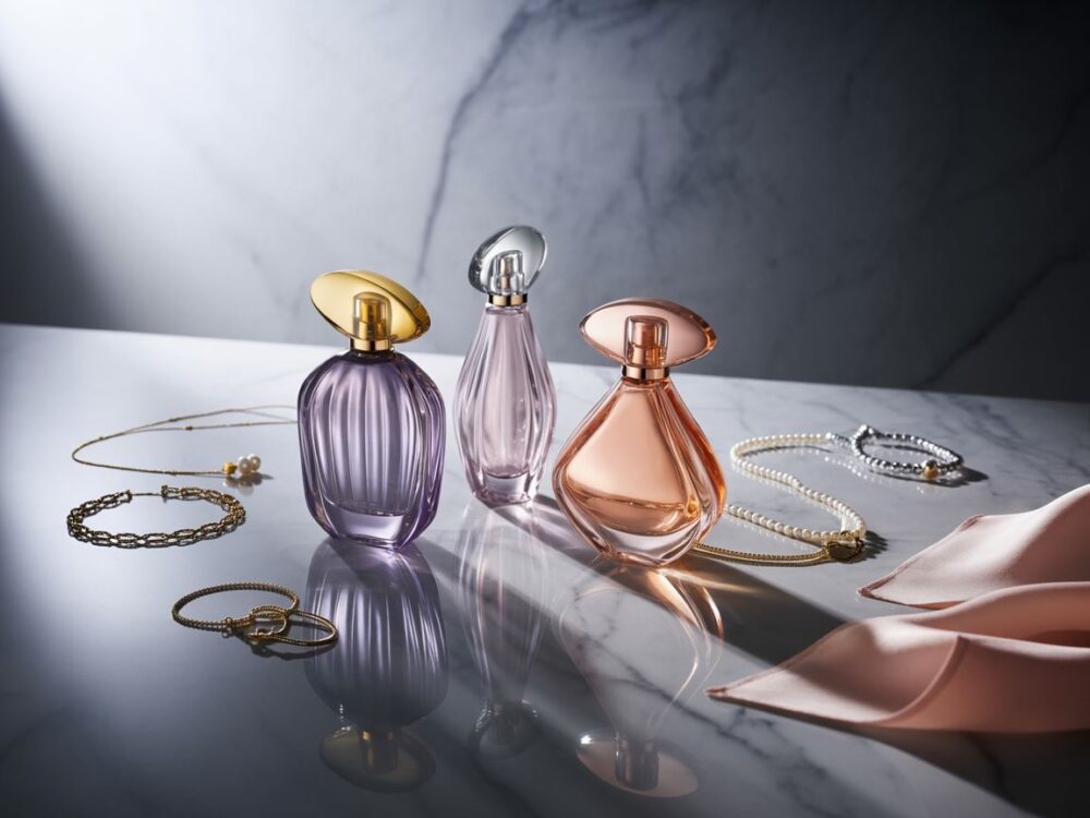 eleganckie butelki perfum