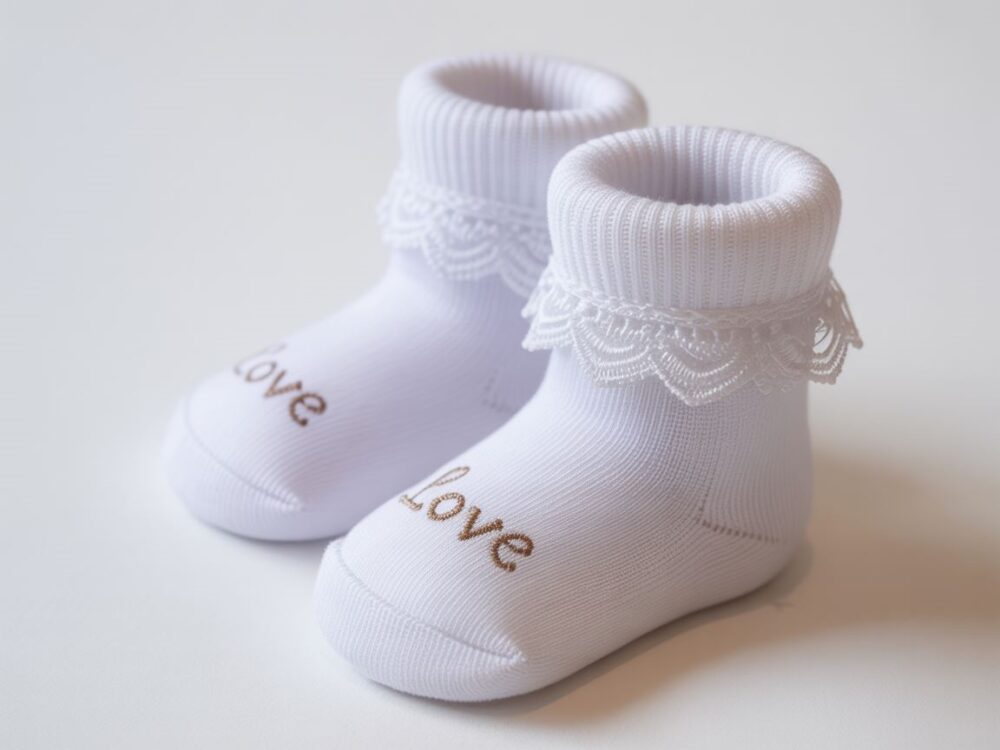 eleganckie skarpetki niemowlęce