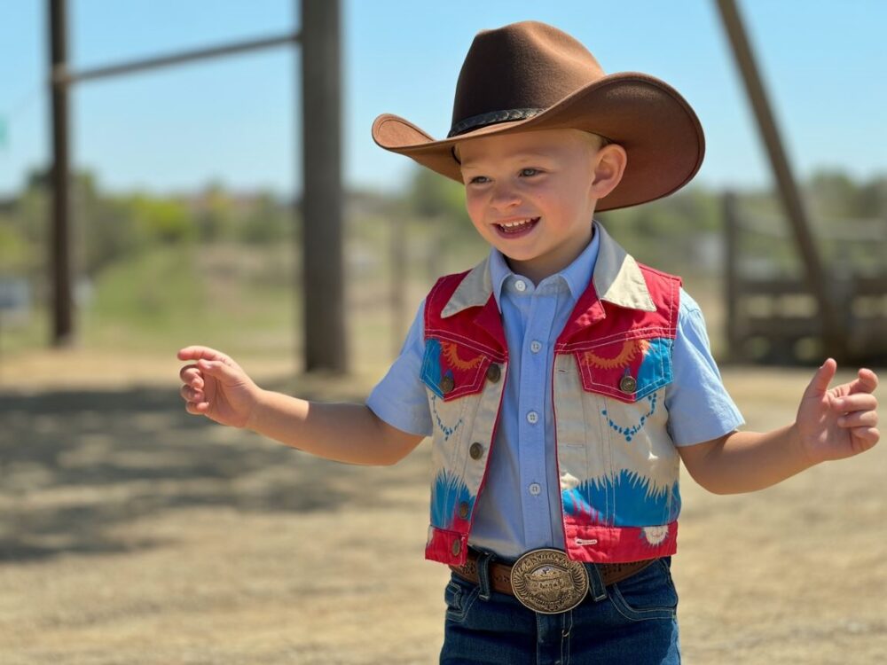 kamizelka kowboja dziecięca