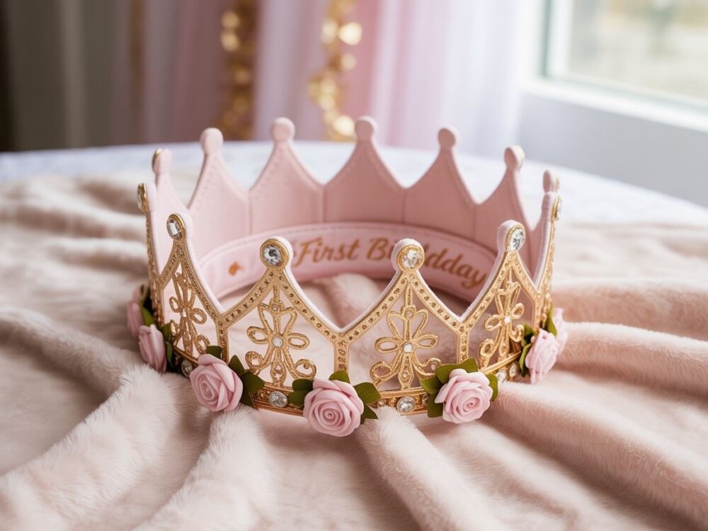 korona na pierwsze urodziny