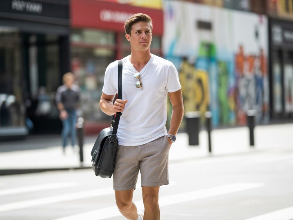 krótkie spodenki dla mężczyzn