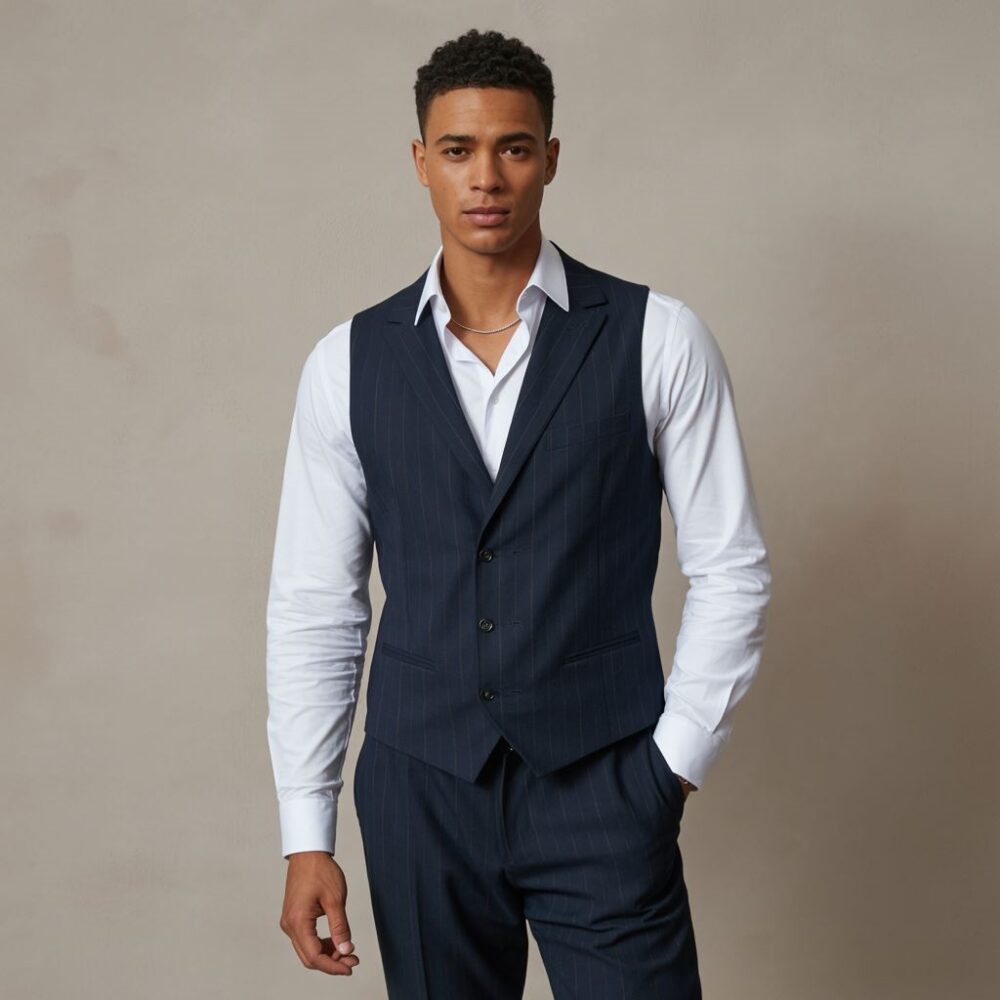 męska kamizelka moda