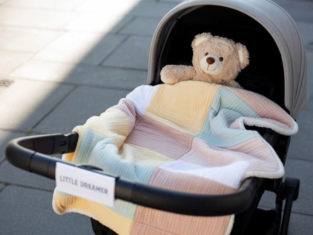 miękki kocyk niemowlęcy