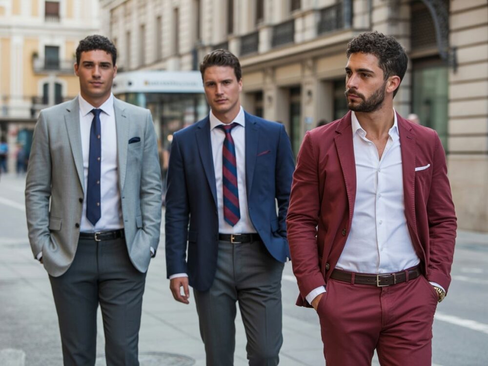 moda męska Hiszpania