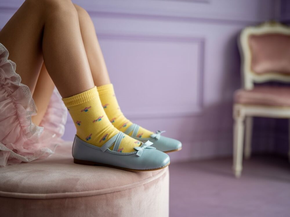 modne skarpetki do balerinek