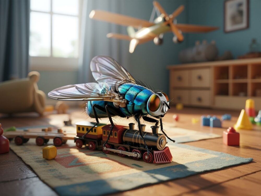 mucha w kratę na prezent