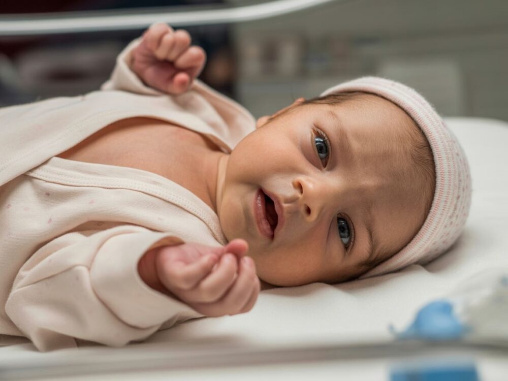 noworodek ubranka szpital