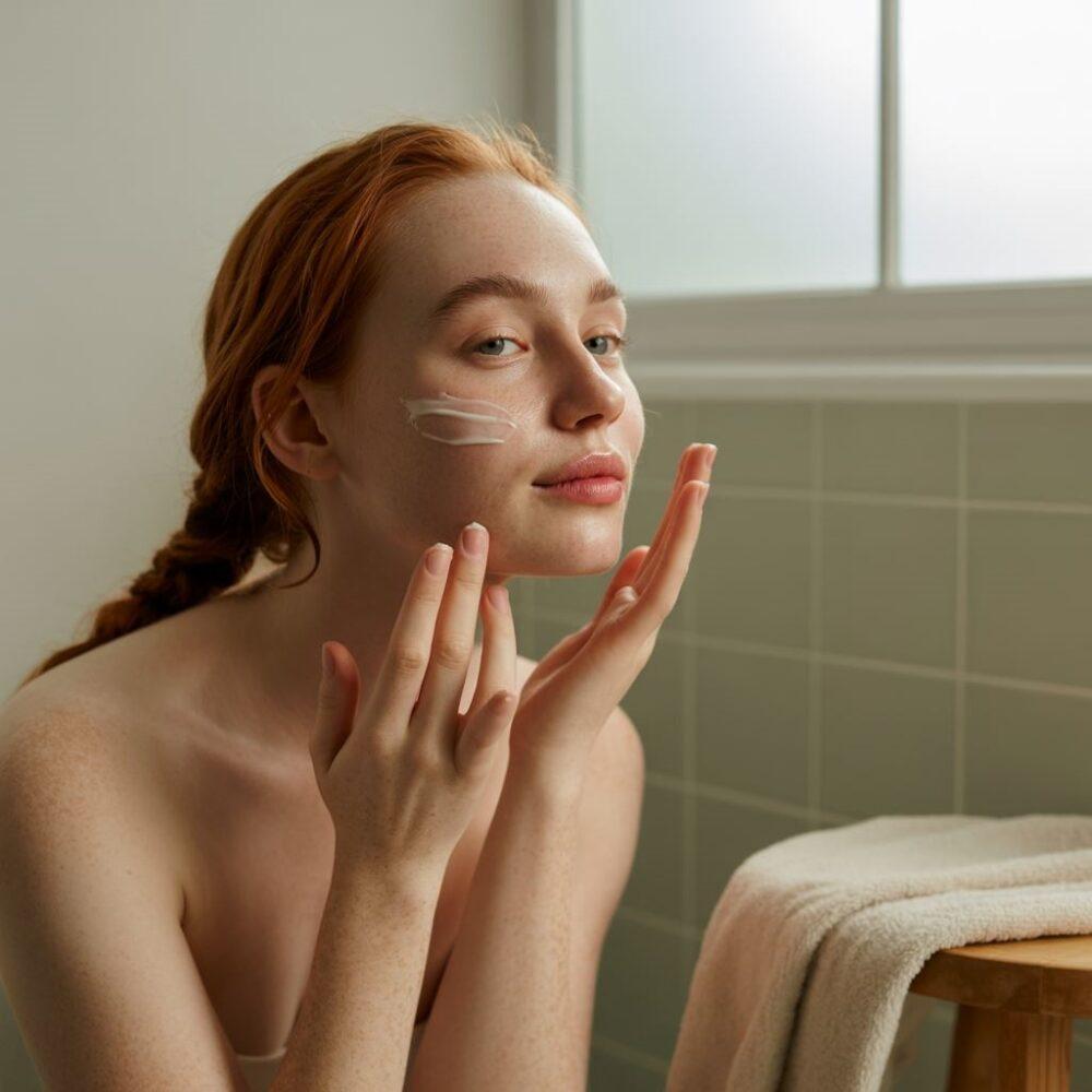 pielęgnacja twarzy w chłodzie