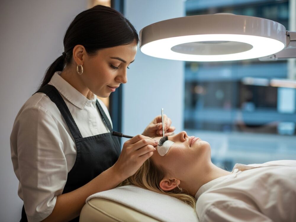 profesjonalna stylistka rzęs