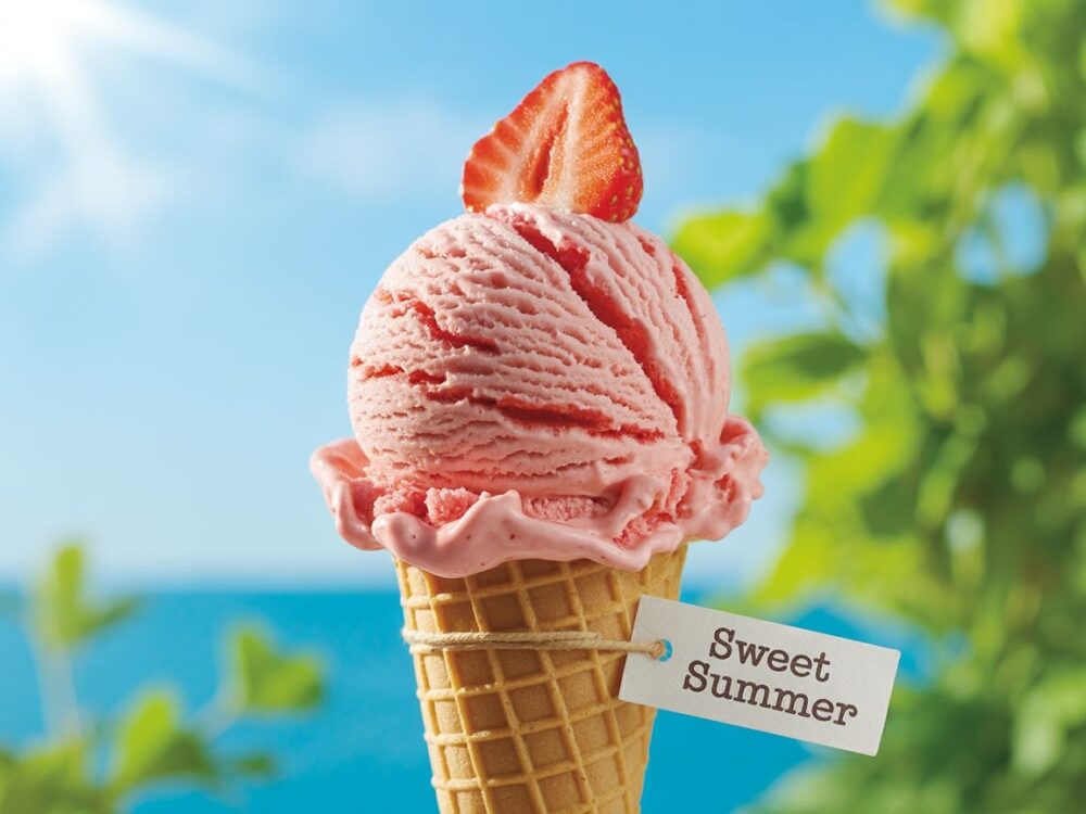 rożek dla dziecka na upały