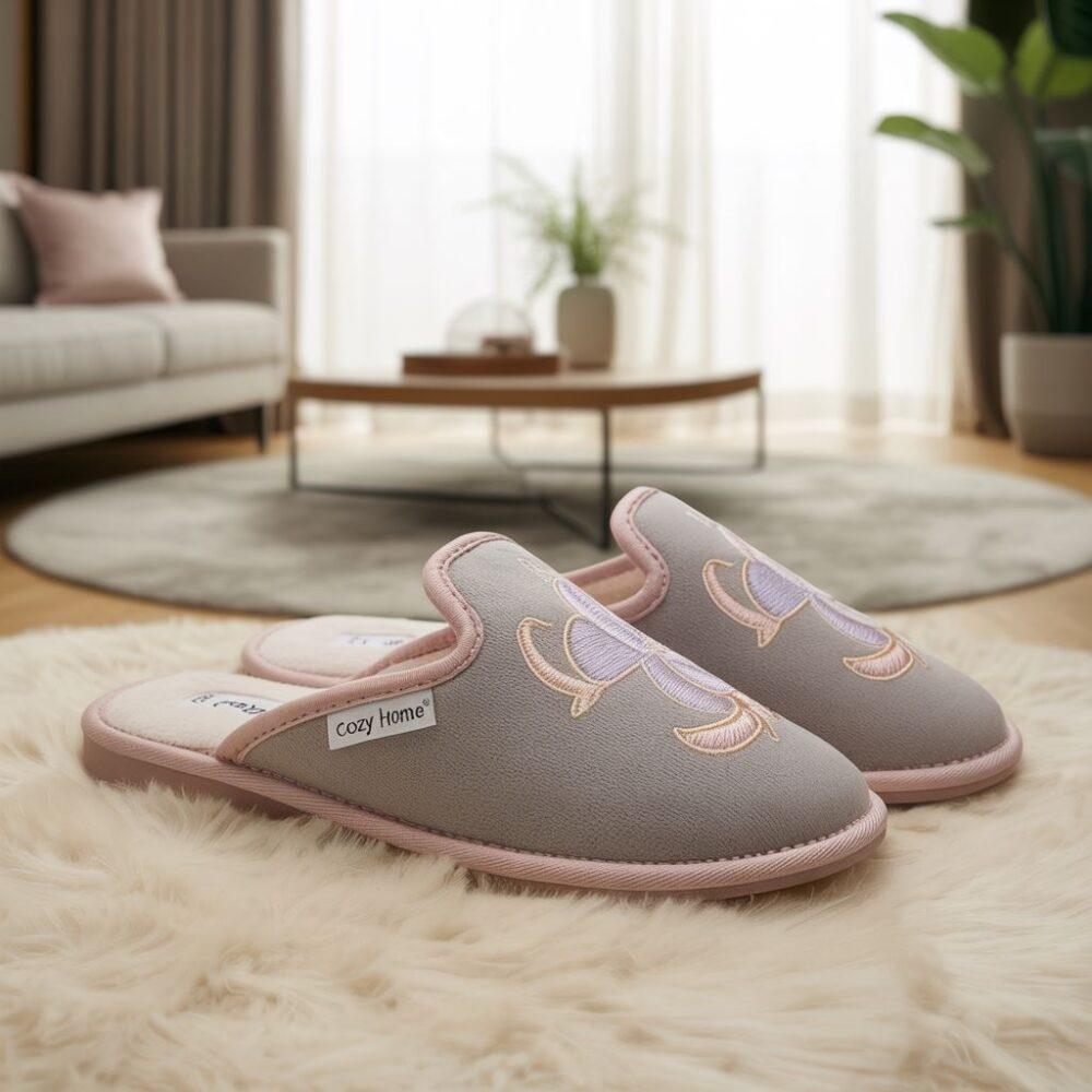 stylowe kapcie dla kobiet