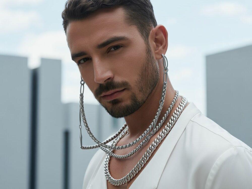stylowe łańcuszki męskie