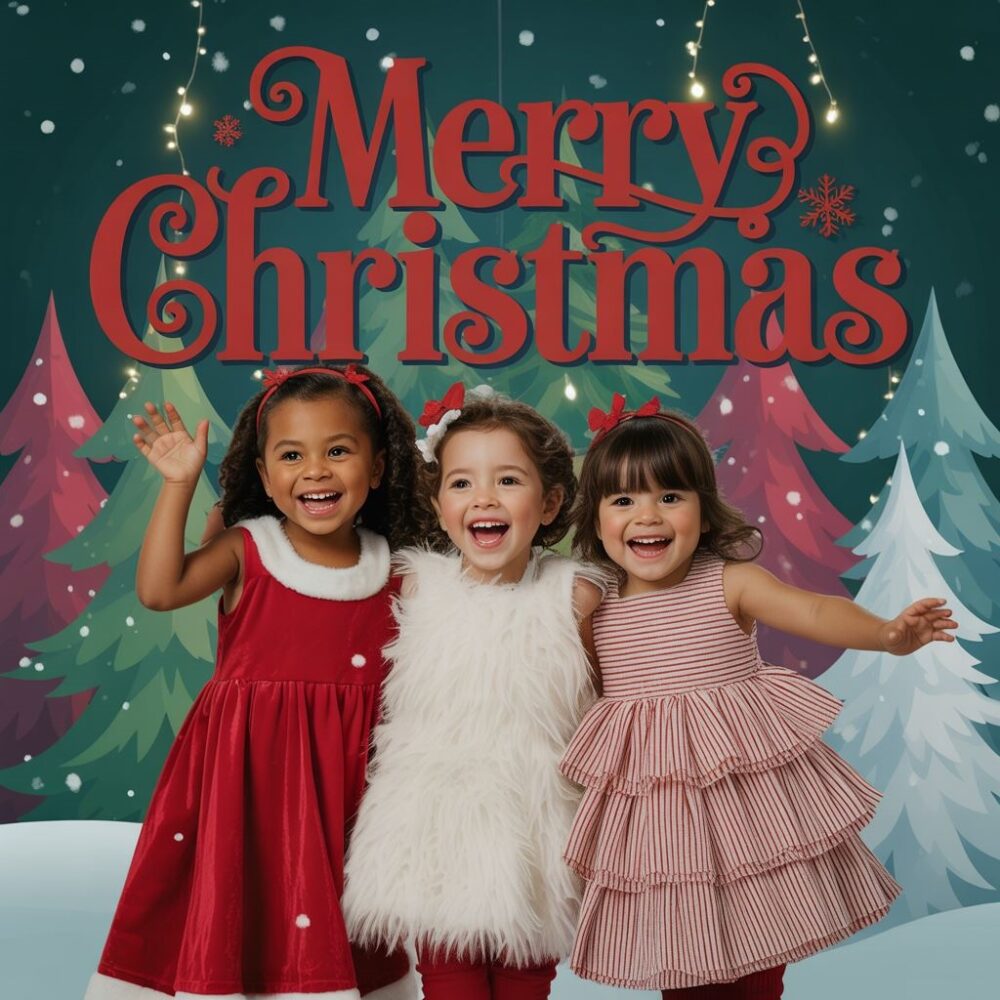 świąteczna sukienka dla dziecka