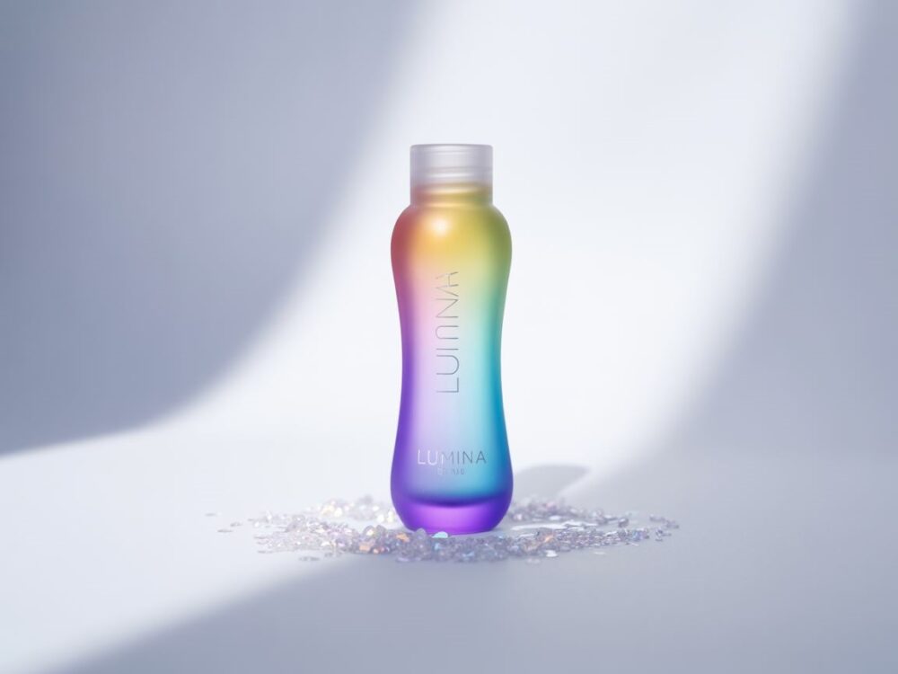 tęczowy kosmetyk pielęgnacyjny