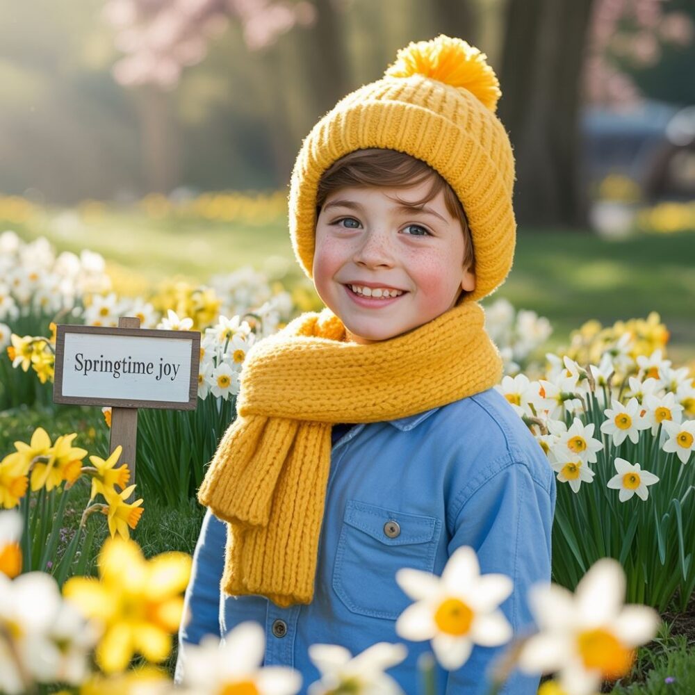 zestaw wiosenny dla dziecka